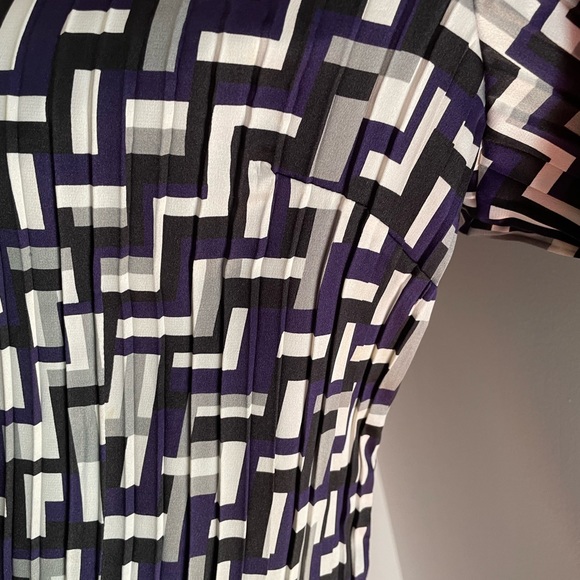 Tetris SzL stunning scrunch crinkle button top - Picture 4 of 6